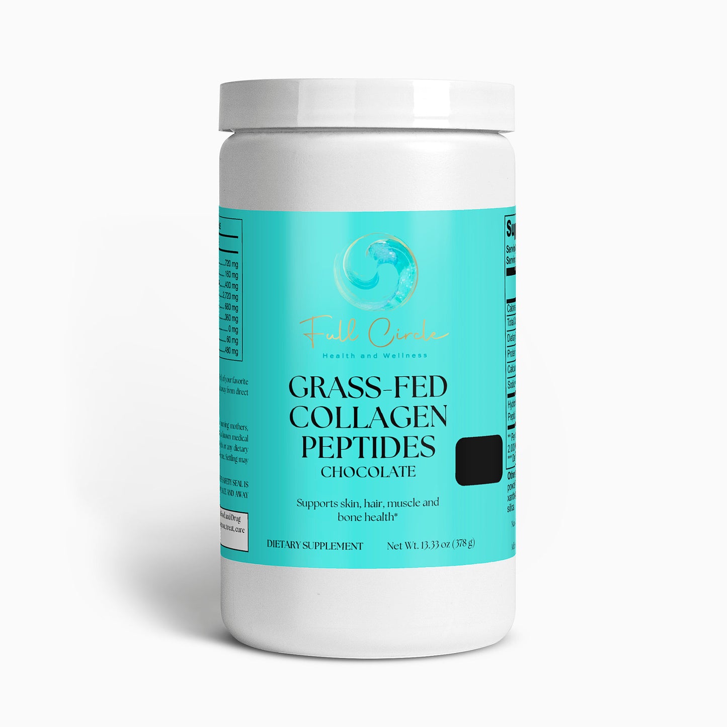 Grass-Fed Collagen Peptides Powder (Chocolate)