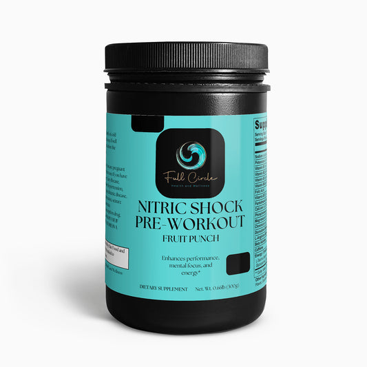 Nitric Shock Pre-Workout Powder (Fruit Punch)