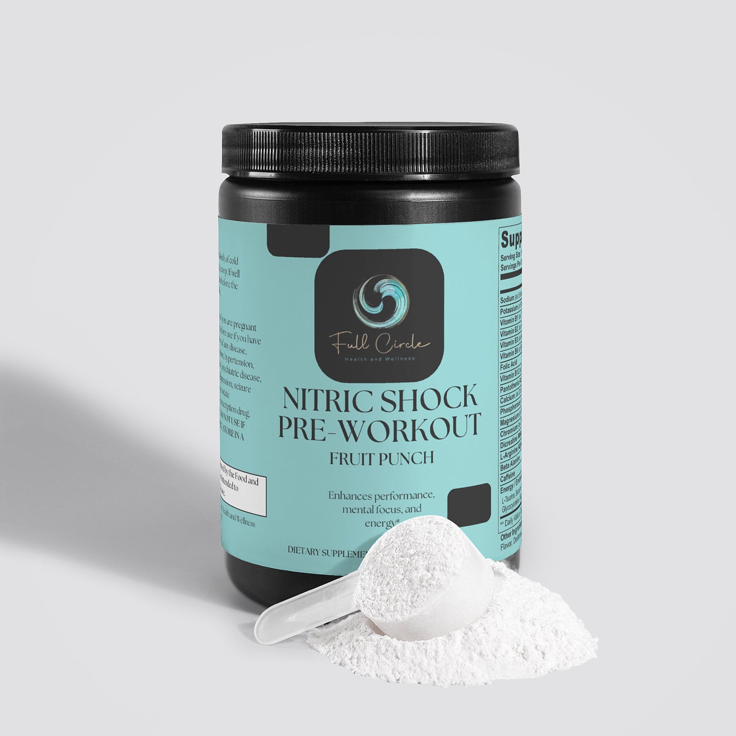 Nitric Shock Pre-Workout Powder (Fruit Punch)